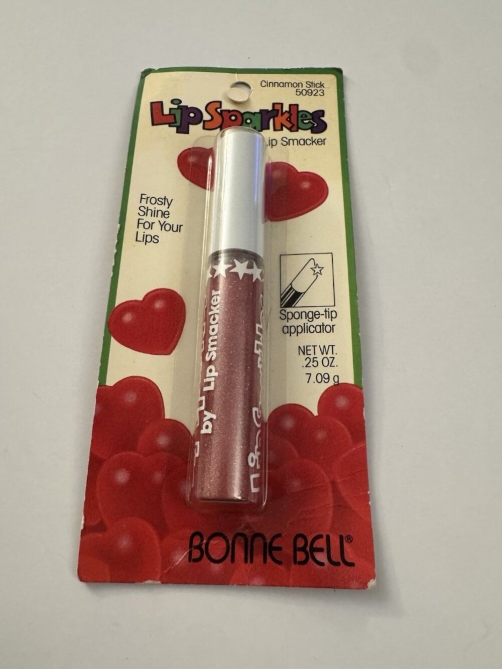 Y2k Bonne Bell Lip Smacker Sparkler Cinnamon Stick Sponge on Lip Gloss J12